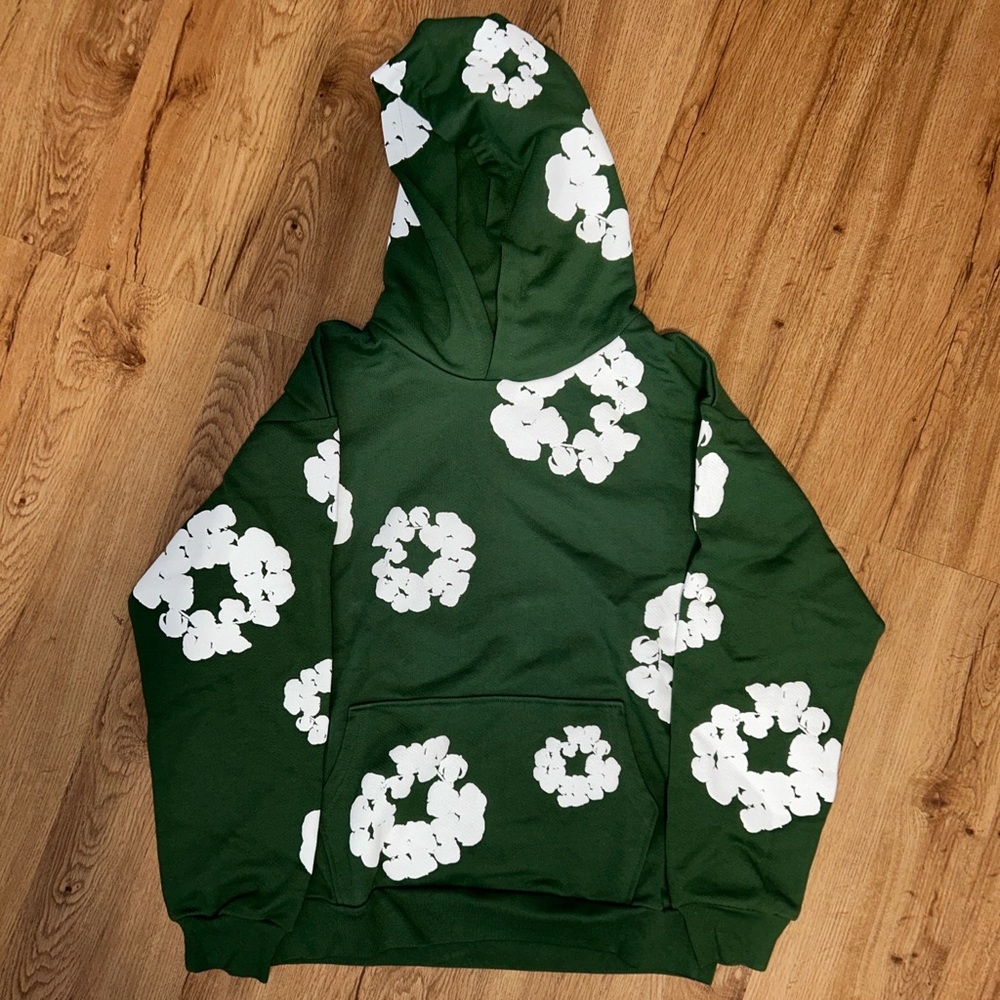 Denim tears green hoodie